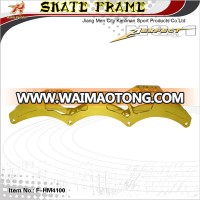 Inline skate frame, inline skate frame by CNC, inline skate frame for 110*24mm wheel