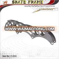 High speed CNC frame, Alu frame for inline skate, Roller skate frame by CNC