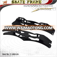 Professional inline speed skate aluminum frame in size 3*125mm