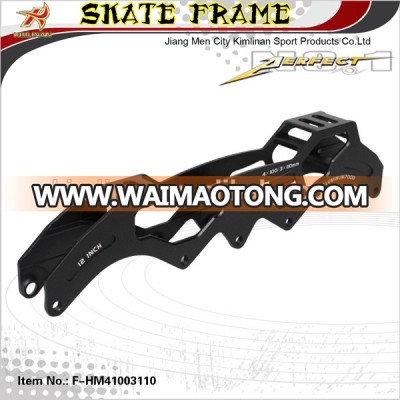 Dual use, dual size inline skate frame