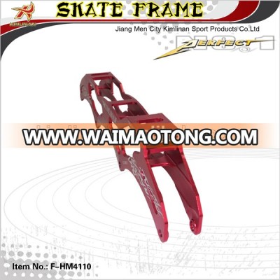 Inline skate frame, inline skate frame by CNC, inline skate frame for 100*24mm wheel