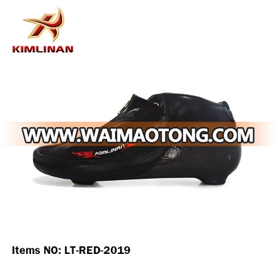 2019 New release Long track Ice skate boot, full carbon ice skate, heat mouldable,