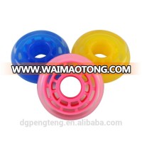 64mm hot sale high rebound PU roller inline skate wheel for kids