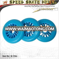 Inline roller skate PU wheel, Speed skate pu wheel, Speed rubber inline pu wheel